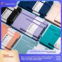 Bloc-notes d'affaires A5/A6 avec sangle, cadeau, carnet portable, possibilité d'imprimer un logo, vente en gros