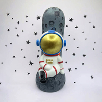 Figurine d'ours de Noël en résine DIY populaire en gros pour enfants et adultes, à peindre avec la technique de coulée de peinture fluide