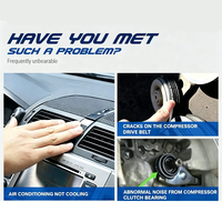 Compresseur de climatisation automobile 12V, kit de pièces et accessoires neufs pour système de refroidissement de voiture, remplacement 97701-H8000