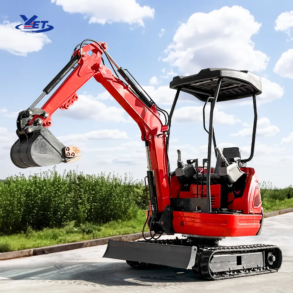 จัดส่งฟรี Kubota bagger 1.8 ตัน 2 ตัน 1200 กก. 3 ตันรถขุดมัลติฟังก์ชั่นขนาดเล็ก