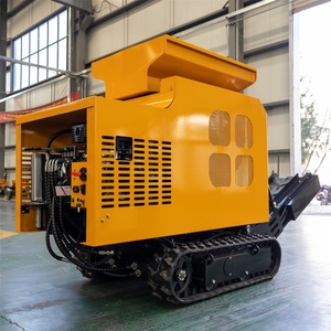 Concasseur de pierres de petite taille pour la construction et la démolition, mini-concasseur de pierres diesel pour routes, à vendre - Product Image 1