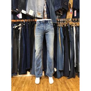 बचे हुए, उच्च अंत ब्रांड लेबल वस्त्र/Apparels अधिशेष पुरुषों की डेनिम आकस्मिक कपास खिंचाव के साथ जेब जींस Stocklot - Product Image 3