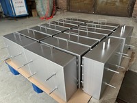 Boîtier de jonction antidéflagrant Exeb IIC T6 Gb en acier inoxydable SS316 IP66 pour une sécurité accrue, avec bride coudée de 30 mm, boîtier de contrôle industriel LD--FBJX