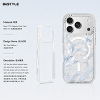 Coque de téléphone magnétique antichoc de haute qualité avec logo personnalisé et impression UV, cadre d'appareil photo amovible, coque arrière pour iPhone 18 17 Pro Max