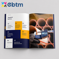 Impresión de Catálogos y Folletos Personalizados para Empresas, Impresión de Catálogos A4, Papel de Arte de 157 g/m², Cubierta de 300 g/m²