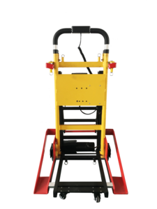 リハビリテーション機器用電動モバイル階段リフトクライマー折りたたみ式アルミニウム合金ステップクライミングトロリー - Product Image 2