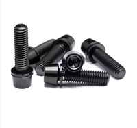 Baut Titanium bahu kotak Hex, sekrup Titanium kepala Hex standar kelas 10.9
