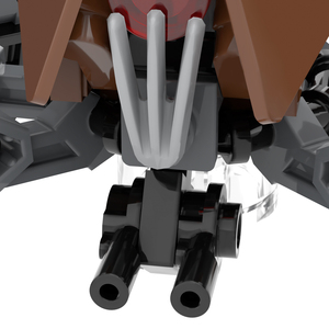 Ensemble de blocs de construction Space War Crab <span class=keywords><strong>Droid</strong></span>, kits DIY, briques MOC, jouets pour enfants, Mould king MOC2181 - Product Image 6