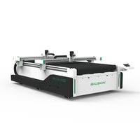 Máquina de Corte CNC con Cuchilla Oscilante para Adhesivos con Patrones Impresos en Material Flexible, para Publicidad