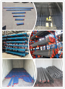 채석장 광산 폭발 구멍 7 11 12 도 육각 나사산 테이퍼 드릴링 장비 파이프 도구 카바이드 드릴로드에서 널리 사용 - Product Image 4