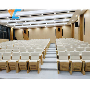 Хит продаж, элегантный лекционный зал, стадион, церковный кинотеатр, театральное кресло, место для общественной аудитории, письменный стол из массива дерева, театральное сиденье - Product Image 2