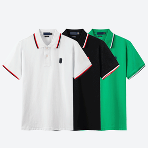 T-shirt Polo Homme Ralphes en Coton Brodé de Luxe à Manches Courtes, Style Décontracté et Tendance, Collection Été - Product Image 1