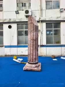 Dekorasi Luar Ruangan Tiang Romawi Tiup, Tiang Tiup Vintage Model Kustom - Product Image 1