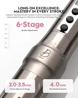 Stylo à tatouer Biomaser U1 Pro de haute qualité, 4 modes, écran HD numérique, faible vibration, machine de maquillage permanent pour salon de beauté