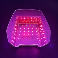 Professionnel 90W Pro LED ongles UV séchoir lampes Rechargeable sans fil Salon UV Led lampe à ongles Gel ongles polymérisation lampe avec base en métal