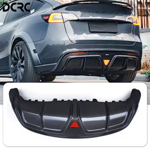 For Tesla <strong>Model</strong> Y CMST Style Real Carbon Fiber Rear <strong>Diffuser</strong> 2018-2024 - Product Image 1