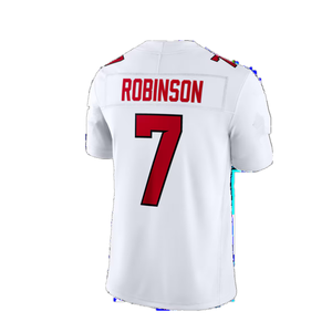 <span class=keywords><strong>Atlanta</strong></span> # 3 Bates Lll # 5 Londres # 7 Robinson # 9 Penix Jr 2026 Nouveau style <span class=keywords><strong>Maillot</strong></span> à manches courtes brodé et cousu - Product Image 5