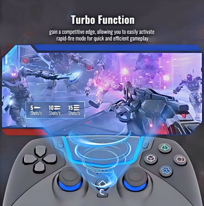 Controlador de Juego con Cable para <span class=keywords><strong>PC</strong></span>, Conexión Directa, Botones Macroprogramables, Doble Vibración, Diseño Ergonómico, para Jugadores P5 - Product Image 3