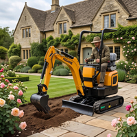 Excavatrice compacte à chenilles haute puissance, fonctionnement fluide, disponible en OEM pour l'approvisionnement en gros des concessionnaires mondiaux