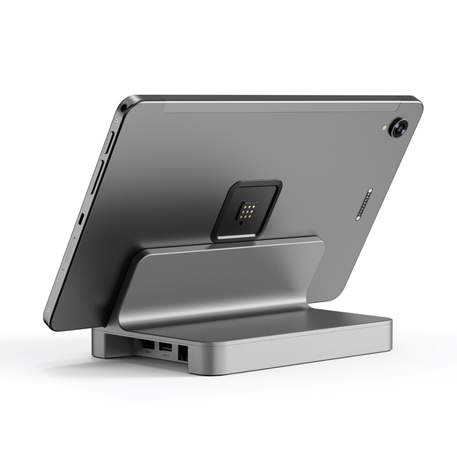 12 Inch Touch Screen Android POS Hardware for SoftPOS Kiosk Tablet with Front NFC Reader Charging Dock Desktop Tablet Android