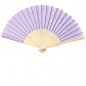 Éventail personnalisé pour mariages, en bambou écologique, motif d'art populaire, cadeaux promotionnels d'entreprise, festivals classiques traditionnels, amour - Product Image 2