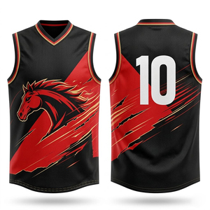 Maglia Senza Maniche in Poliestere Spandex <span class=keywords><strong>di</strong></span> Alta Qualità per Partite <span class=keywords><strong>di</strong></span> Club - Product Image 1