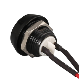 12mm anahtar düğmesi Ip65 anlık normalde açık kırmızı yeşil mavi beyaz siyah renk kafa <span class=keywords><strong>Push</strong></span> <span class=keywords><strong>Button</strong></span> ile 15cm 24awg kaynak telleri - Product Image 3