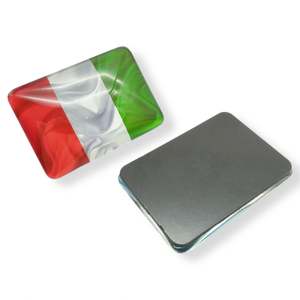 Imán Personalizado Creativo para Refrigerador con Diseño 3D de París, Italia y Grecia en Cristal - Product Image 5