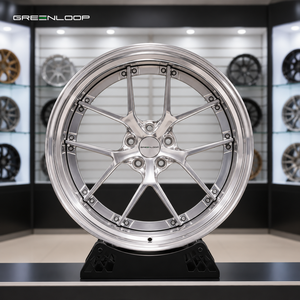 Jantes forgées GREENLOOP Deep Concave 2 pièces 18-24 pouces 5X112 5X120 pour course de dragster BMW M2 M3 M4 G80 G82 - Product Image 3
