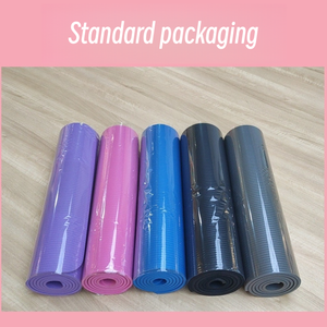 Tapete de Yoga NBR Antideslizante Ecológico con Logotipo Personalizado para Pilates, Material PU de 8mm de Grosor, OEM Disponible - Product Image 4
