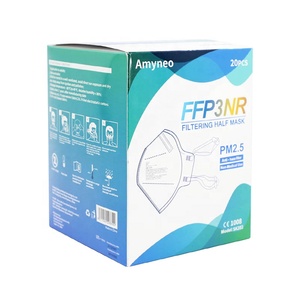 หน้ากากอนามัยแบบพับได้ FFP3 ยี่ห้อ Manufacturer 5 ชั้น ป้องกันฝุ่นละออง สำหรับใช้ในชีวิตประจำวัน - Product Image 5