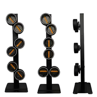 Lampu Matriks LED Pixel RGB Laser 6*40W, Rotasi, Lampu Panggung Flash, Kontrol DMX512, Untuk Konser & Pesta