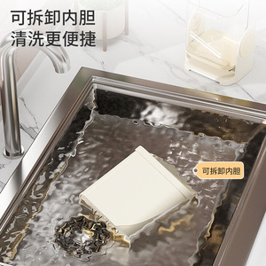 Wall Mounted Chopstick Holder With Drainage And Mildew Proof Design For Kitchen Cutlery Storage Rectangle Shape Punch Free - Product Image 4