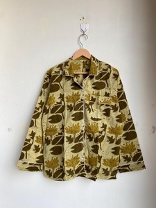 เซ็ตชุดนอนออร์แกนิคผ้าคอตตอนออร์แกนิก100% พิมพ์ลายดอกไม้ชุดนอน unisex เนื้อนุ่มระบายอากาศได้ดีเหมาะกับชุดใส่อยู่บ้านสไตล์โบฮีเมียนเป็นของขวัญ - Product Image 4