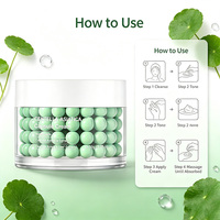 Crème en Capsules Triple Centella Asiatica Infusée à l'Huile 50g – Éclaircissante, Apaisante, Réparatrice et Hydratante pour Peaux Sensibles