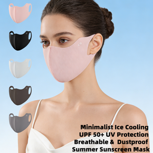 Masque d'été tendance pour femme avec logo personnalisé, <span class=keywords><strong>protection</strong></span> UPF50+, pour cyclisme, course à pied, conduite et usage quotidien en extérieur - Product Image 1