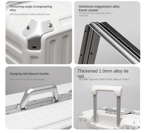 Chuyển vùng 20 inch Khung Nhôm Du Lịch VaLi kích thước nhỏ gọn với thiết kế thời trang TSA khóa chất lượng hoàn hảo xử lý bánh xe Spinner - Product Image 2