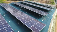 Système de montage au sol pour panneaux solaires en aluminium au design innovant, type N, support de module photovoltaïque encadré étanche