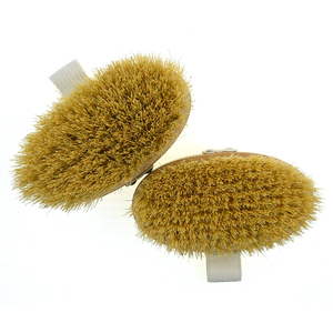 Brosse exfoliante pour le corps peau brosse sèche Cellulite <span class=keywords><strong>sang</strong></span> 3cm haut pur sisal Tanpico poils Circulation améliorer réduire le Stress - Product Image 4