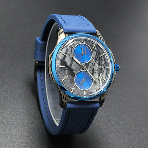 Reloj de Diseño Luminoso de Acero de Damasco Nero Margiua, Relojes de Hombre Nuevos 2025, Relojes de Moda Masculinos, Reloj de Pulsera de Negocios - Product Image 4