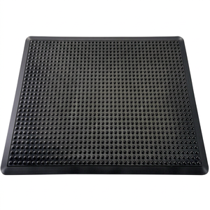 NOVISON Y-1213-21 <b>Thin</b> Silicone Front Door Welcome Mat Non-Slip Outdoor Floor <b>Rug</b> with Quick Dry Feature Universal Fit - Product Image 1