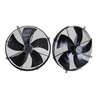 Ventilateurs axiaux d'échappement AC Chine Ywf4e 600 230v 400v, ventilateurs axiaux ronds, pales de ventilateur axiaux en acier et plastique de 600 mm