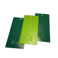 Revêtement en poudre thermodurcissable série verte à adhérence supérieure, effet écorce d'orange, excellente résistance aux intempéries, peinture pour bateaux, revêtement plastique