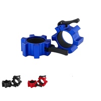 Colliers de serrage en aluminium colorés personnalisés pour haltères et barres de musculation
