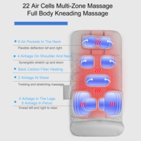 Nouveaux produits Healthpal Oem Odm multifonction électrique corps complet pression d'air matelas de Massage du dos tapis de Massage thermique