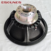 Subwoofer 18 Pouces avec Aimant Néodyme et Haut-Parleur VC 5 Pouces Grande Puissance, Enceinte Professionnelle, Usine OEM et Personnalisable