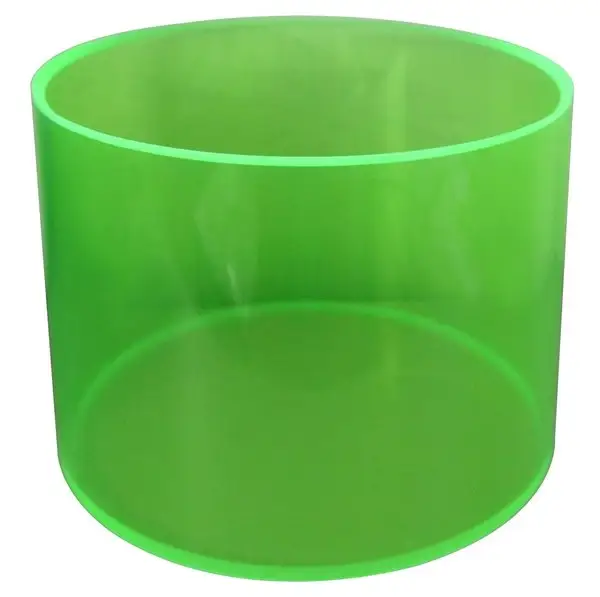 Wholesale Custom Acrylic Drum Shell Seamless Plastic Snare Drum Shell for Drum Body