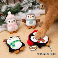 Famipet Fabricant Grossiste Nouveau Thème de Noël Animaux Mignons Design Doux Jouet en Peluche Sonore pour Animaux de Compagnie Jouet Couineur pour Chien
