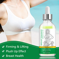 Huile de massage raffermissante et naturelle aux herbes pour l'agrandissement des seins, crème d'huile essentielle pour l'amélioration mammaire en gros