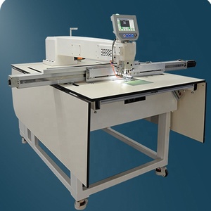 AUTOMATIC HIGH SPEED LOCKSTITCH <b>SEWING</b> MACHINE with PROGRAMMABLE FLAT-BED IRON Manual Feed <b>for</b> GARMENT - Product Image 3